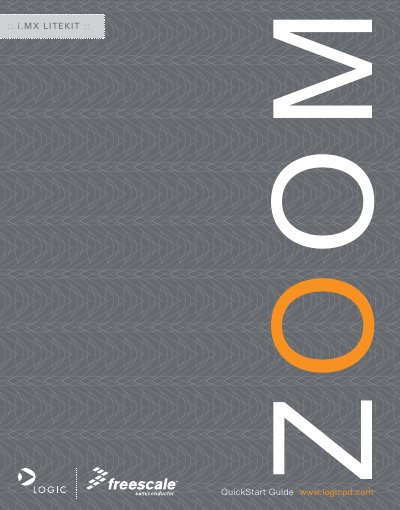 Zoom i.MX LITEKIT QuickStart Guide - cover page