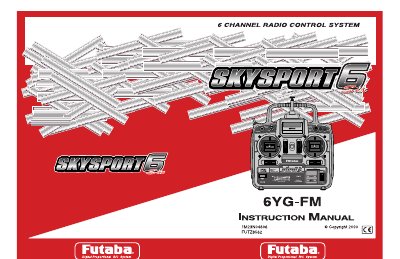 Futaba SKYSPORT6 6YG-FM Manual