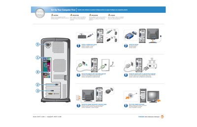 Dell Computer Setup Guide - cover page