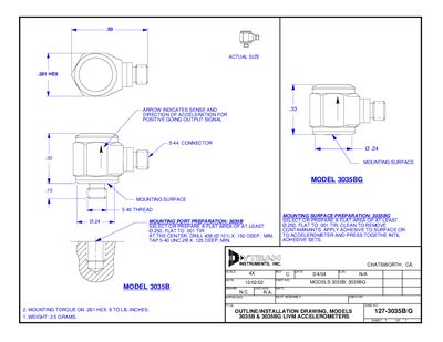 Dytran 3035B/3035BG Installation Guide - cover page