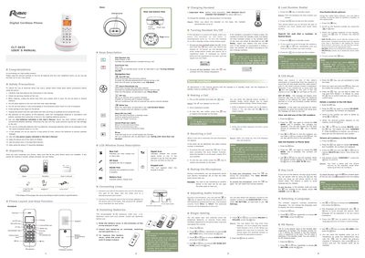 Romeo CLT-3625 User Manual - cover page