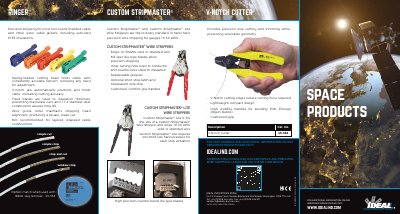 IDEAL INDUSTRIES Custom Stripmaster® Wire Strippers Product Leaflet