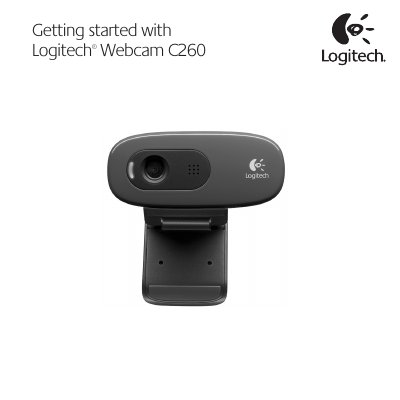 Logitech C260 Webcam User Manual - cover page