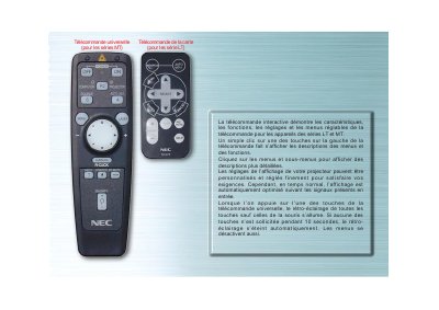 NEC LT140 Remote Control User Manual - cover page