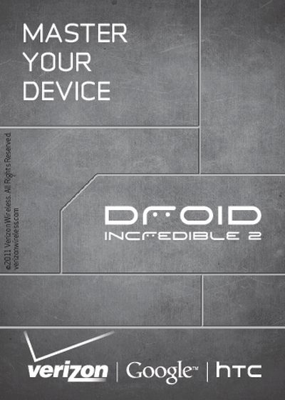 Verizon Wireless INCreeDibLe User Guide - cover page