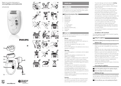 Philips HP6403/00 User Manual - cover page