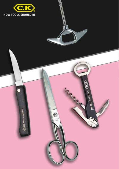 CK Tools Cutlery Product Leaflet - cover page