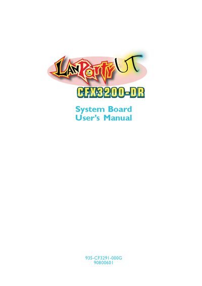 CFX3200-DR Motherboard User Manual