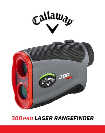 Callaway 300 PRO Laser Rangefinder User Manual - cover page