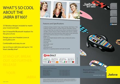 Jabra BT160 Quick Start Guide