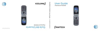 Pantech P2030 User Manual - cover page