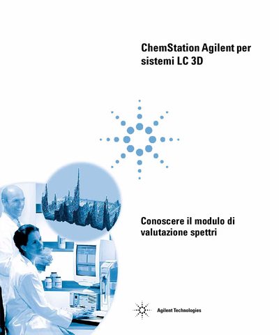 Agilent ChemStation LC 3D Spectral Evaluation Module User Manual - cover page