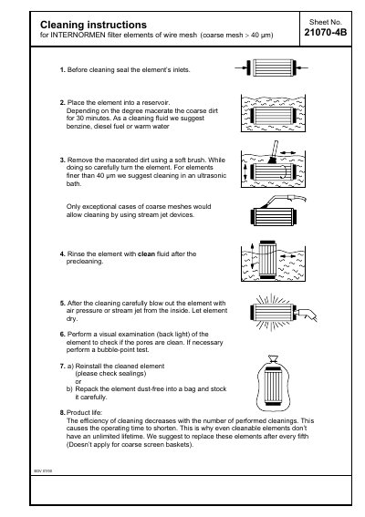 INTERNORMEN 306644 technology data - cover page