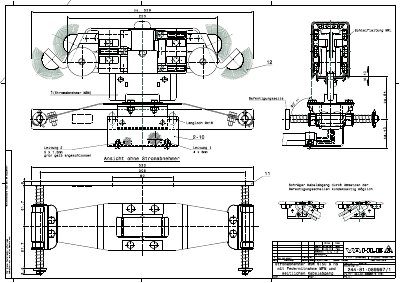 Vahle MSW 8/50 B HS Pantograph Technical Data Sheet - cover page