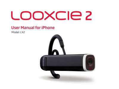 Looxcie LX2 2 User Manual - cover page