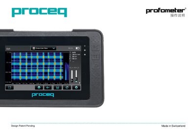 Proceq Profometer 6 and Corrosion Instrument User Manual - cover page