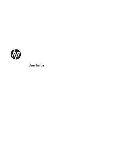 HP Docking Station User Guide - cover page