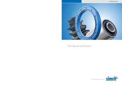 Simrit Product Summary – Freudenberg Group - cover page