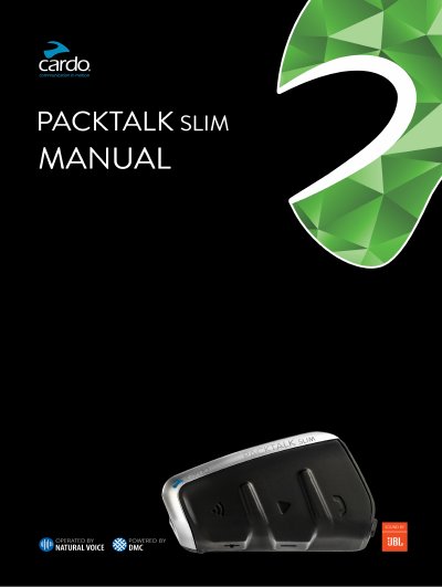 Cardo PACKTALK SLIM User Manual