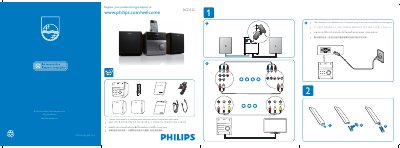 Philips DCD132 Quick Start Guide - cover page