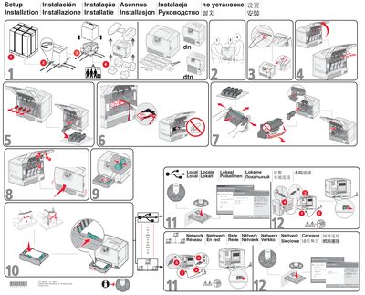 Lexmark Installation Guide - cover page