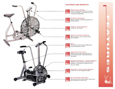 Schwinn AirDyne Evolution Comp User Manual - cover page