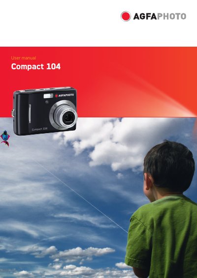 AgfaPhoto Compact 104 Digital Camera User Manual - cover page
