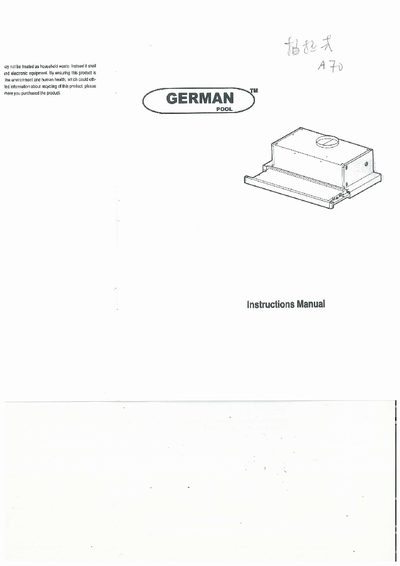 German Pool Installation Guide - cover page