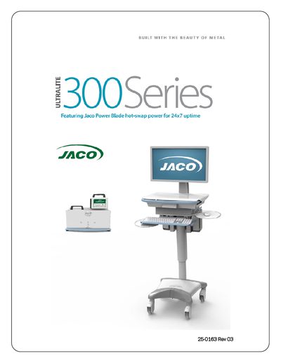 JACO 300 Series Mobile Cart User Manual - cover page