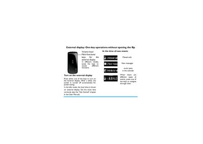 Philips Phone User Guide - cover page