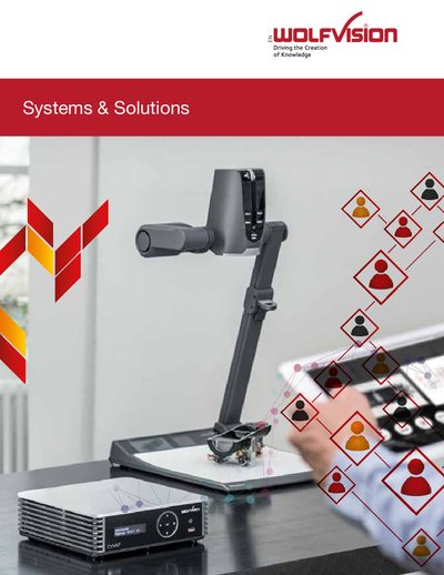 WolfVision Cynap Collaboration System Product Overview - cover page