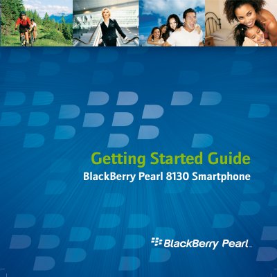 BlackBerry Pearl 8130 Smartphone User Guide - cover page