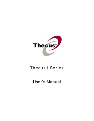 Thecus iSeries User Manual