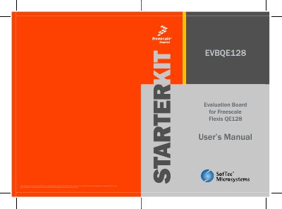 SofTec EVBQE128 Evaluation Board User Manual - cover page