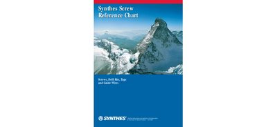 Synthes AO ASIF Screw Reference Chart - cover page