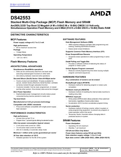 AMD DS42553 handbook - cover page