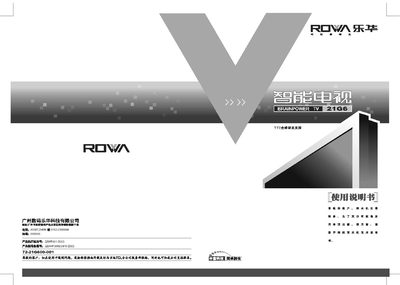ROWA 21G6 Television User Manual