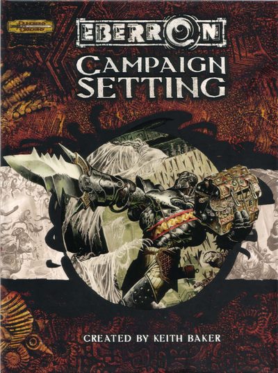 Wizards of the Coast Eberron Campaign Setting - cover page