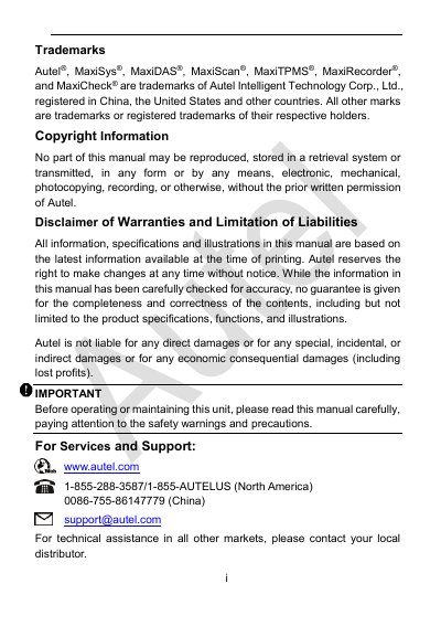 Autel XP400 Pro User Manual