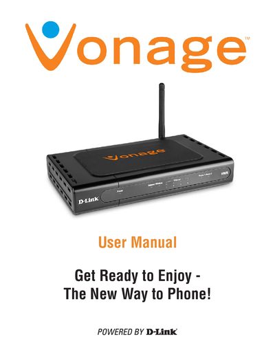 D-Link VWR User Manual - cover page