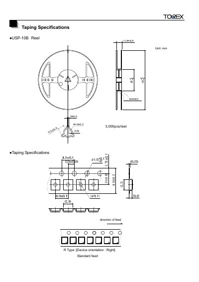 TOREX USP-10B Reel Manual - cover page