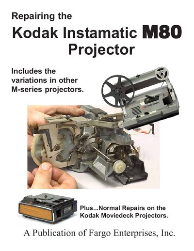Kodak Instamatic M80 Projector Repair Manual - cover page