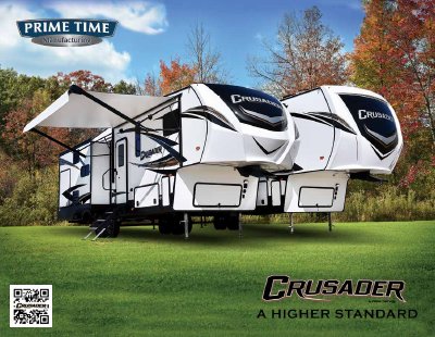 Prime Time Manufacturing Crusader Fifth Wheel Product Specifications - cover page