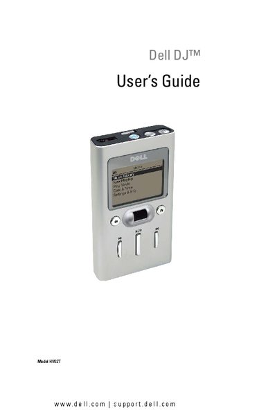 Dell DJ HVO2T User Guide - cover page