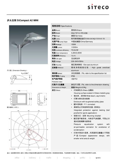 Siteco SiCompact A2 MINI User Manual