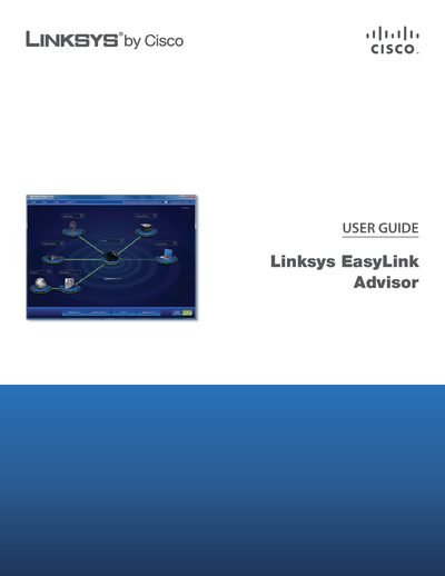 Linksys EasyLink Advisor User Guide - cover page