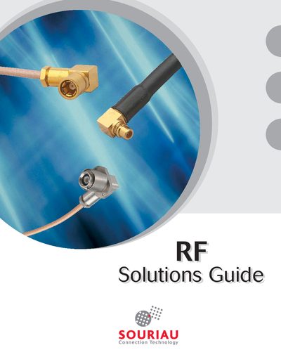 Souriau RF Solutions Guide - cover page