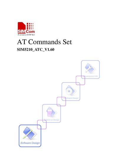 SIMCom SIM5210 AT Commands Set Manual