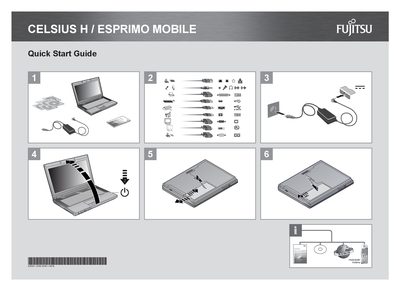 Fujitsu CELSIUS H / ESPRIMO MObILE Operating Manual - cover page