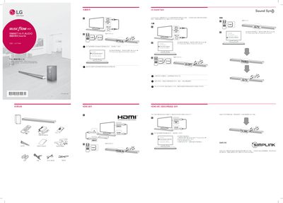 LG LAS750M Sound Bar User Manual - cover page